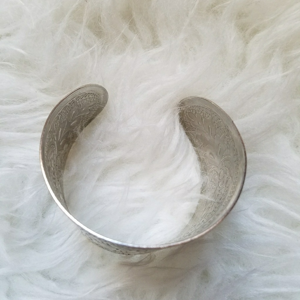 Silver Cuff Bracelet - Picture 4 of 7